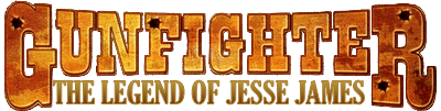Gunfighter The Legend of Jesse James logo for Playstation